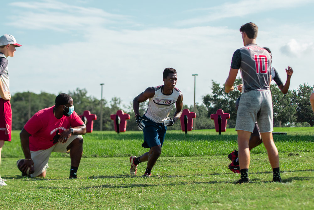 VCA Football run 2